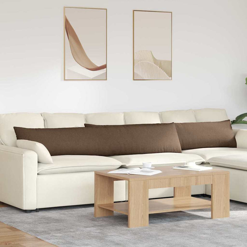 Perne pentru canapea 2 buc. țesătură Maro 200 x 40 cm