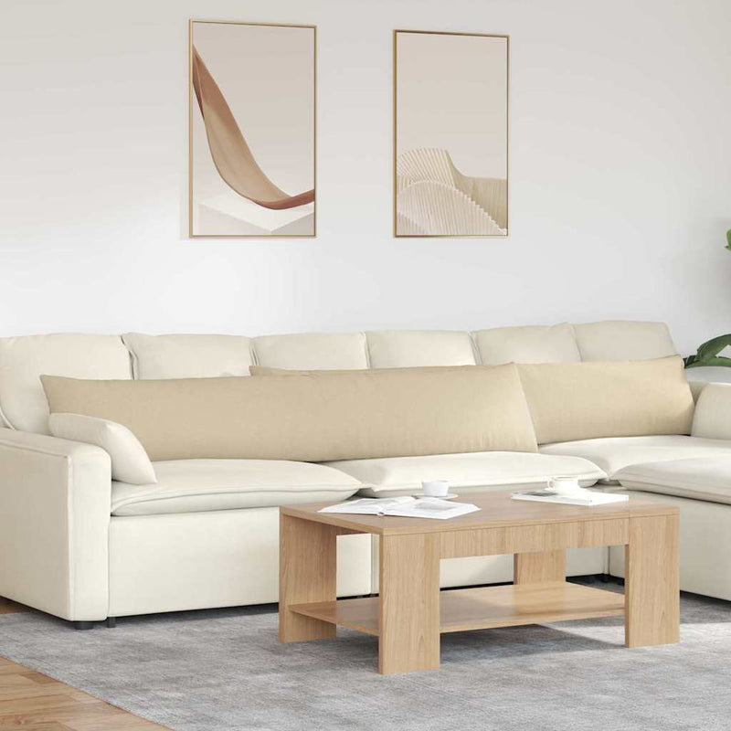 Perne pentru canapea 2 buc. țesătură Crem 200 x 40 cm