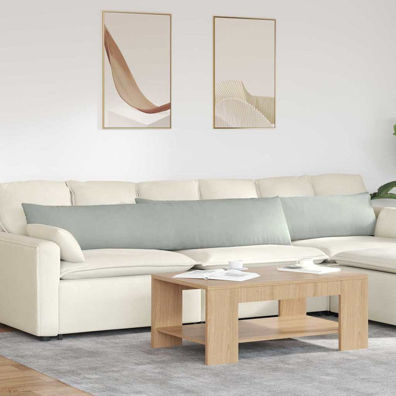 Perne pentru canapea 2 pcs Gri deschis 200 x 40 cm