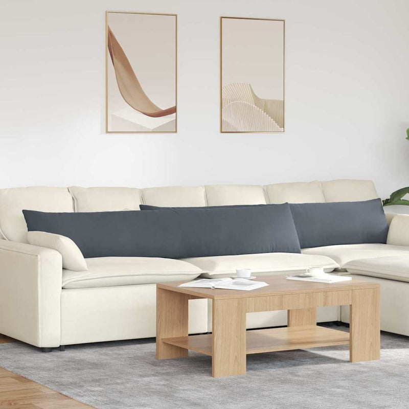Perne pentru canapea 2 pcs Gri închis 200 x 40 cm