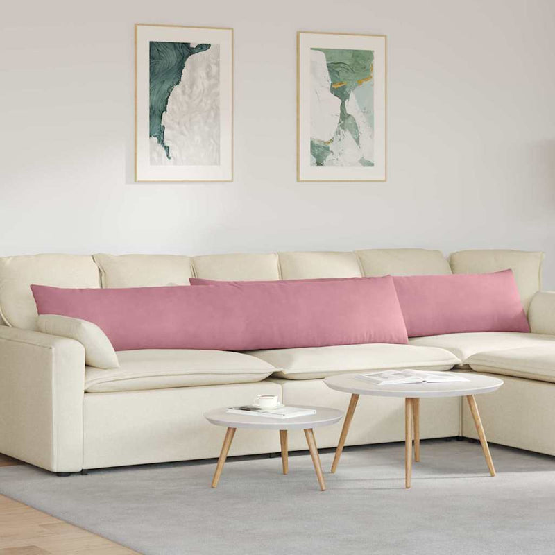 Perne pentru canapea 2 pcs Roz 200 x 40 cm