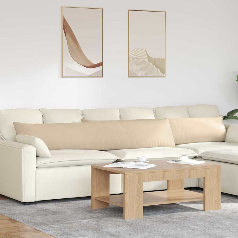 Perne pentru canapea 2 buc. țesătură Crem 200 x 40 cm