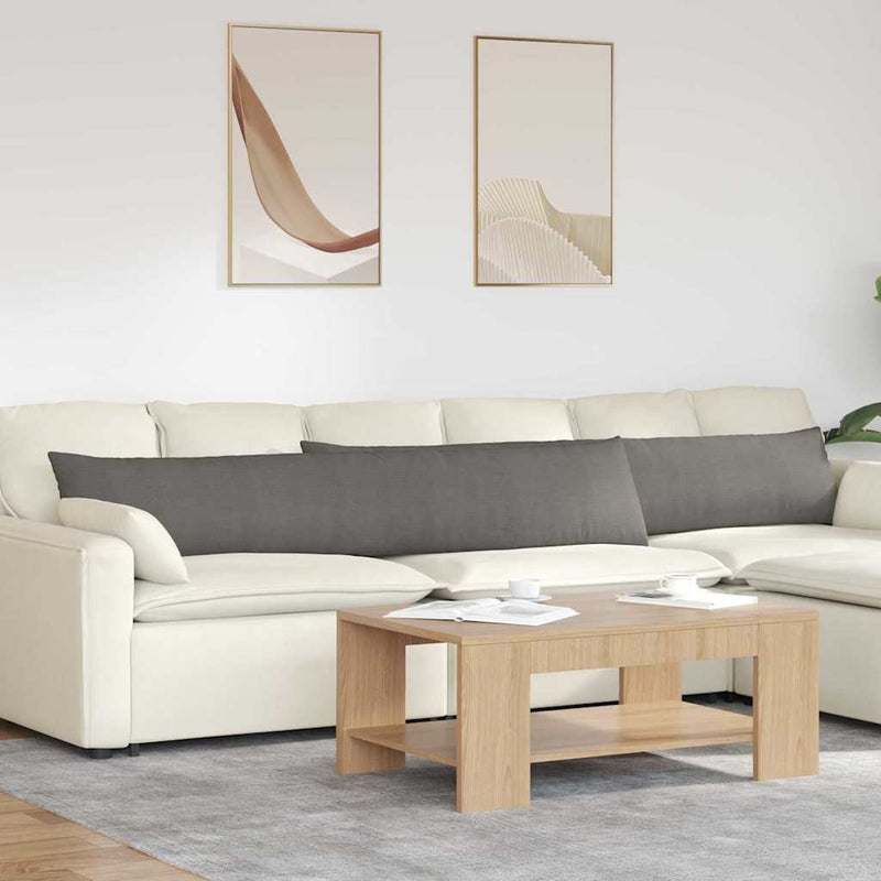 Perne pentru canapea 2 pcs Gri deschis 200 x 40 cm