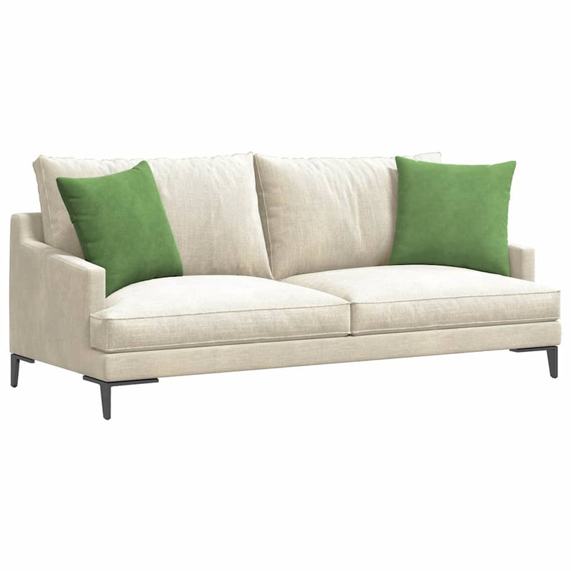 Perne pentru canapea 2 pcs Verde deschis 45 x 45 cm