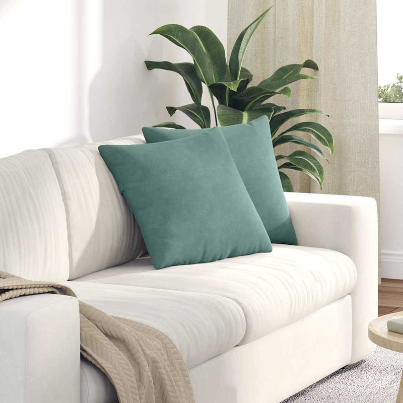 Perne pentru canapea 2 pcs Verde Mării 45 x 45 cm