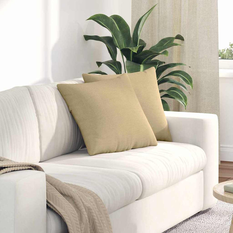 Perne pentru canapea 2 pcs Gri Verde 45 x 45 cm