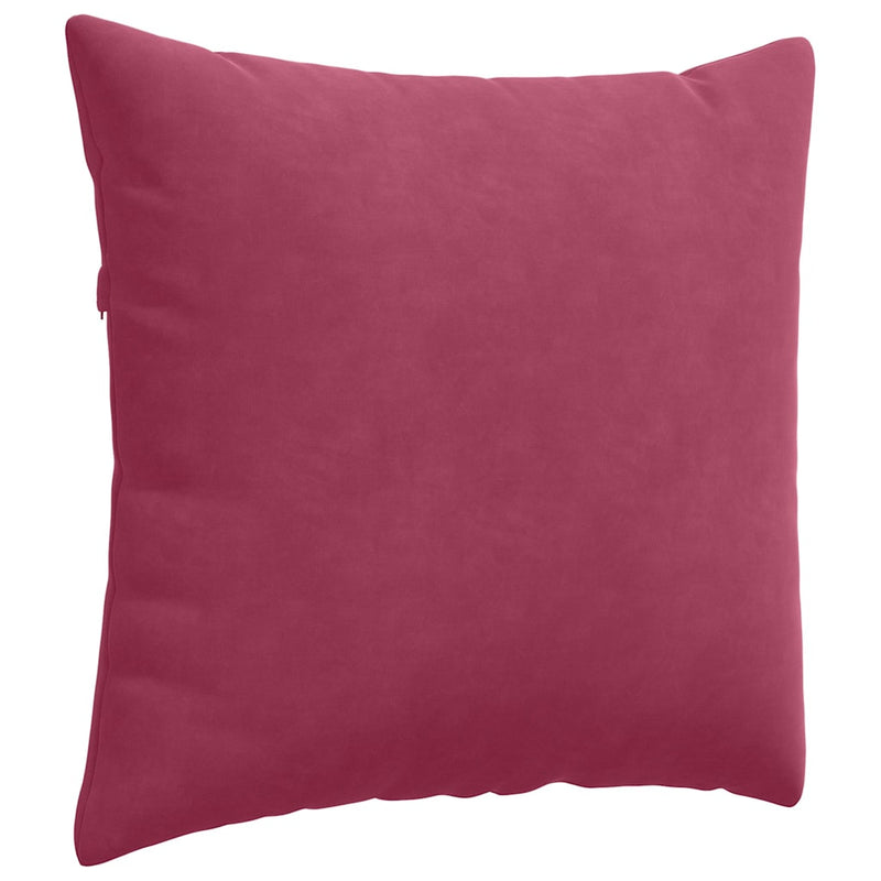 Perne pentru canapea 2 pcs Roșu Vin 50 x 50 cm
