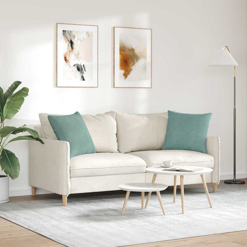 Perne pentru canapea 2 pcs Verde Mării 50 x 50 cm