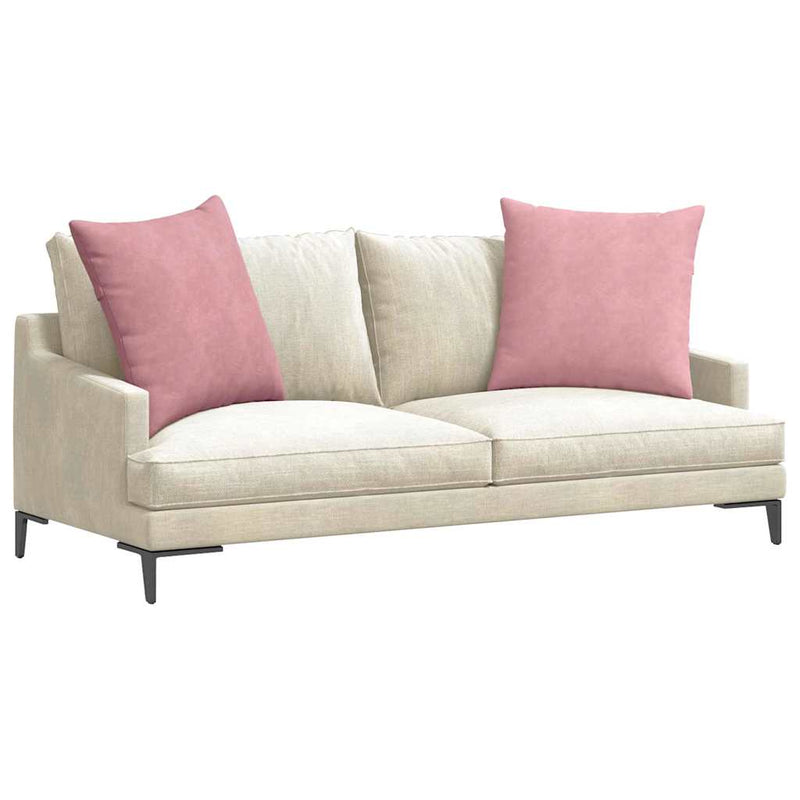 Perne pentru canapea 2 pcs Roz 60 x 60 cm Țesătură din corduroy