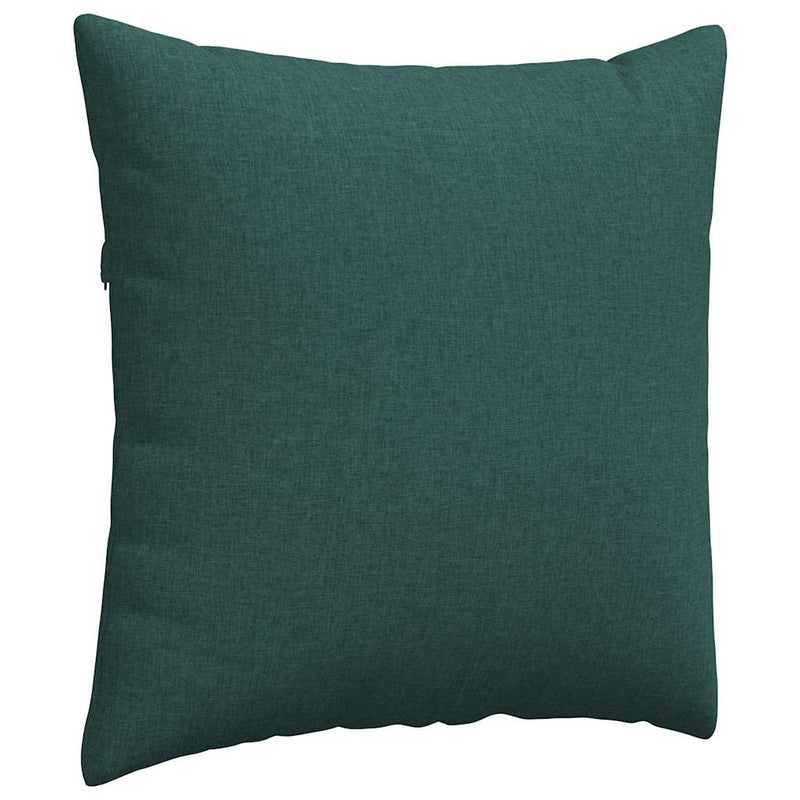 Perne pentru canapea 2 buc. țesătură Verde închis 80 x 80 cm