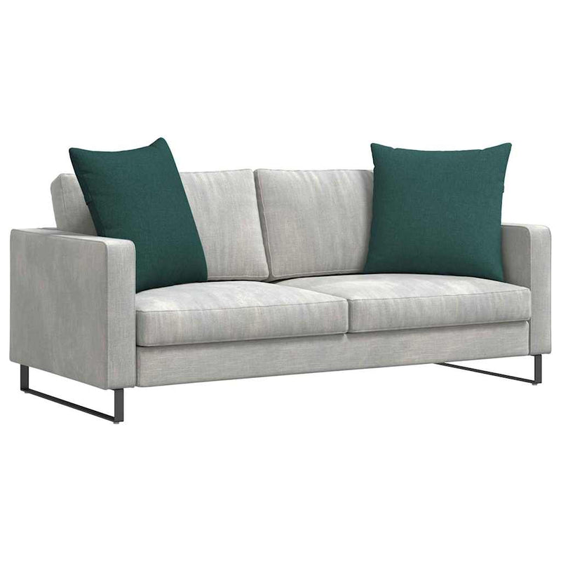 Perne pentru canapea 2 buc. țesătură Verde închis 80 x 80 cm
