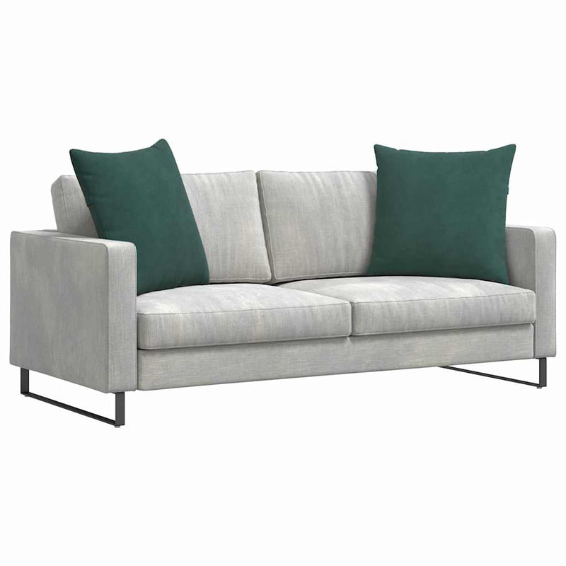 Perne pentru canapea 2 pcs Verde închis 80 x 80 cm