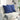 Perne pentru canapea 2 pcs Albastru Poliție 80 x 80 cm
