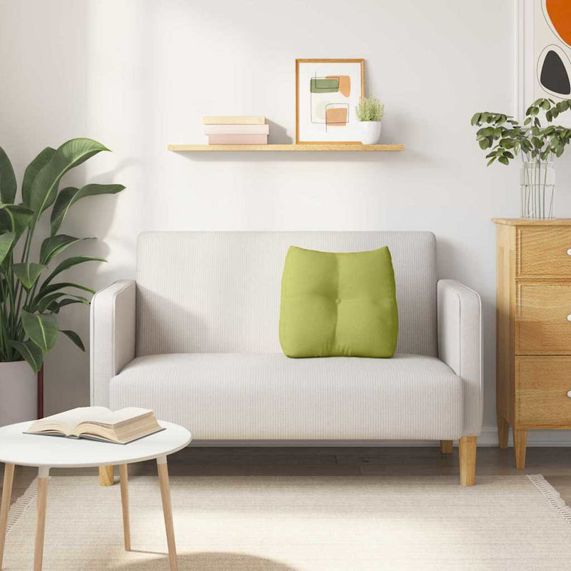 Perna pentru spate Verde deschis 45 x 24 x 50 cm țesătură