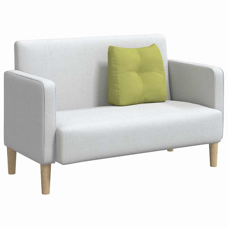 Perna pentru spate Verde deschis 45 x 24 x 50 cm țesătură