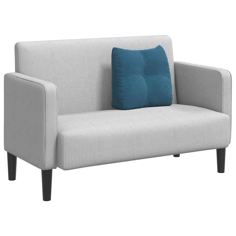 Perna pentru spate albastru 45 x 24 x 50 cm Catifea