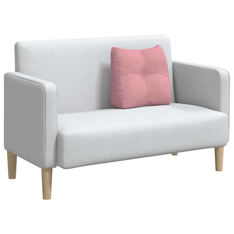 Perna pentru spate Roz 45 x 24 x 50 cm Catifea