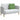 Perna pentru spate Verde deschis 60 x 24 x 50 cm Catifea