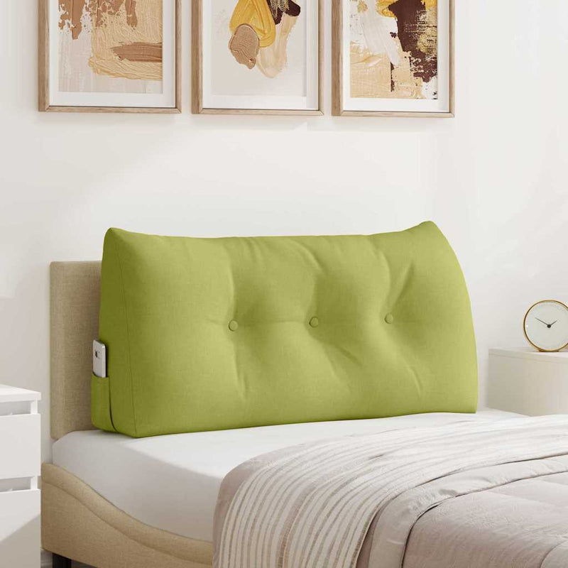 Perna pentru spate Verde deschis 100 x 24 x 50 cm țesătură