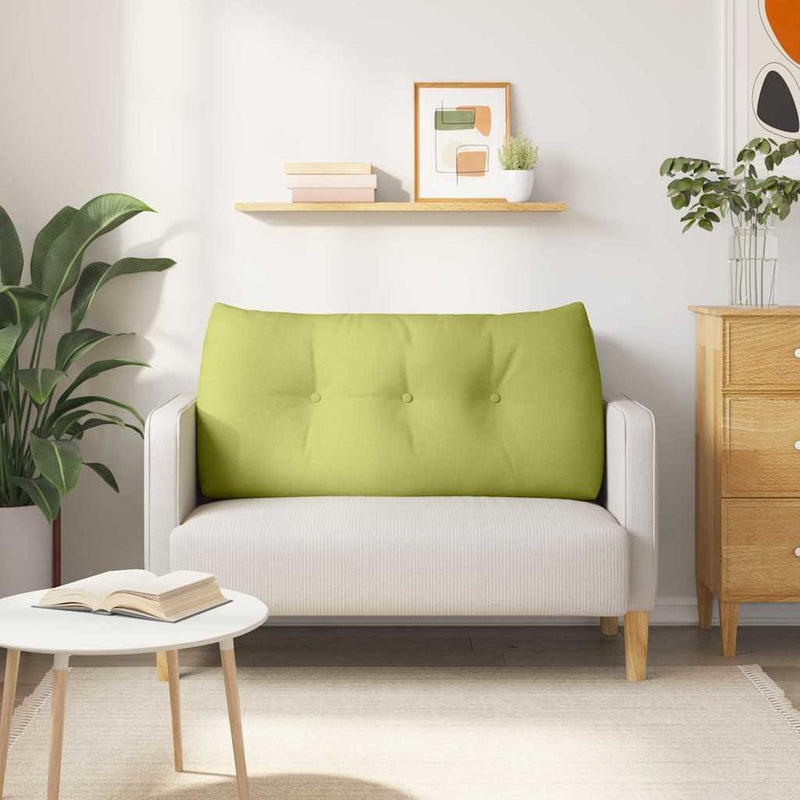 Perna pentru spate Verde deschis 100 x 24 x 50 cm țesătură