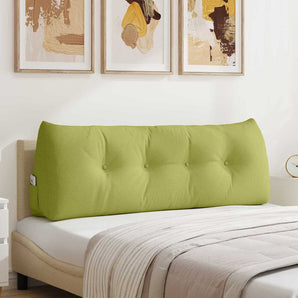 Perna pentru spate Verde deschis 140 x 24 x 50 cm țesătură