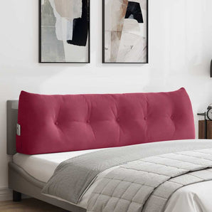 Perna pentru spate Roșu Vin 160 x 24 x 50 cm Catifea