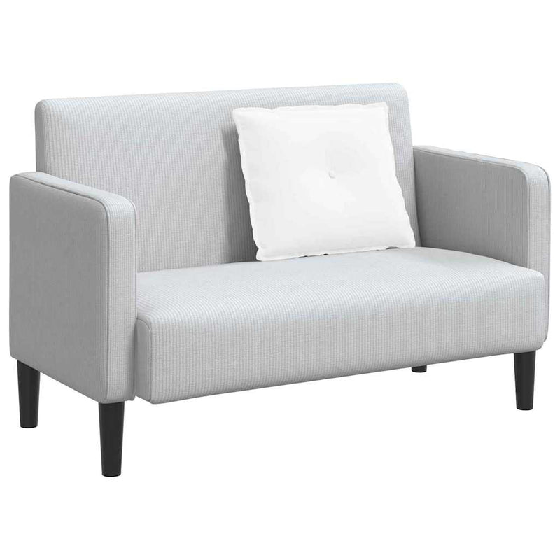 Perna pentru spate Alb 60 x 19 x 50 cm țesătură