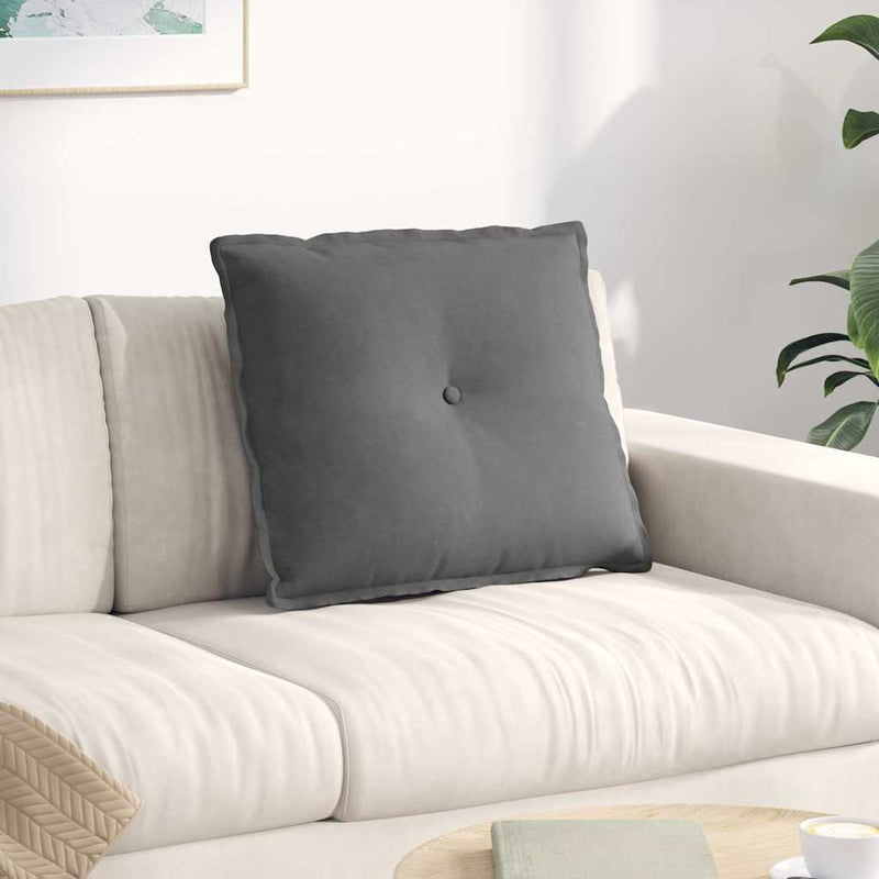 Perna pentru spate Gri închis 60 x 50 cm