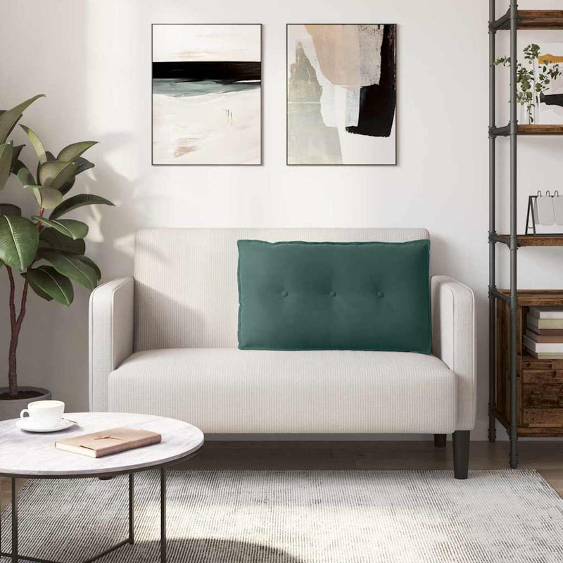 Perna pentru spate Verde închis 80 x 50 cm
