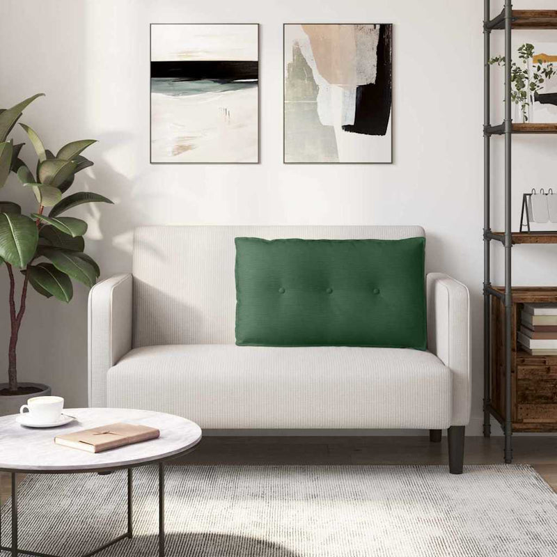 Perna pentru spate Verde Junglă 80 x 50 cm