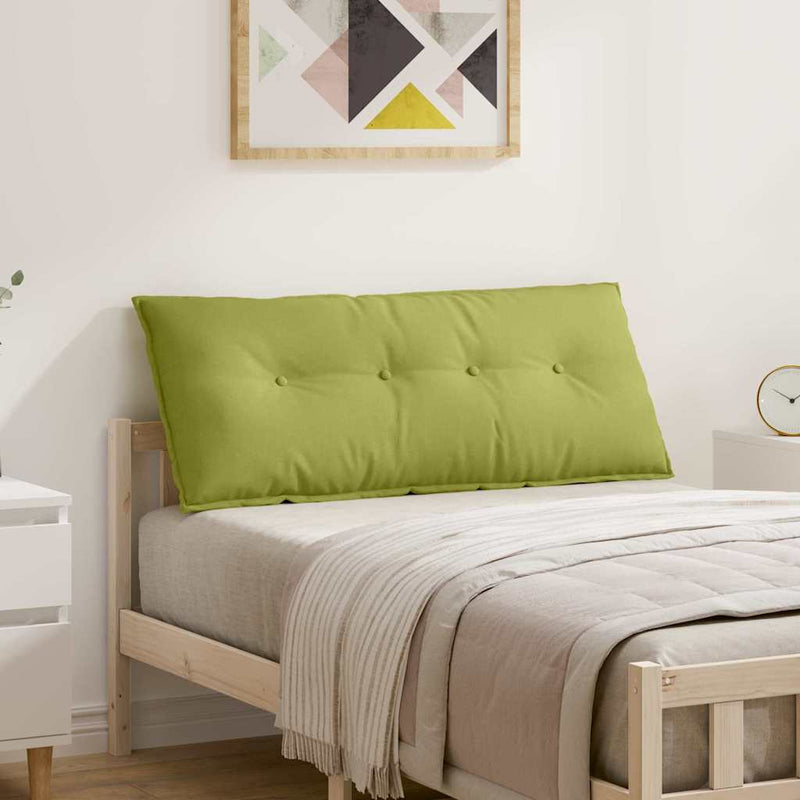 Perna pentru spate Verde deschis 120 x 19 x 50 cm țesătură