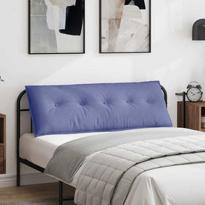 Perna pentru spate Albastru Jeans 140 x 19 x 50 cm țesătură