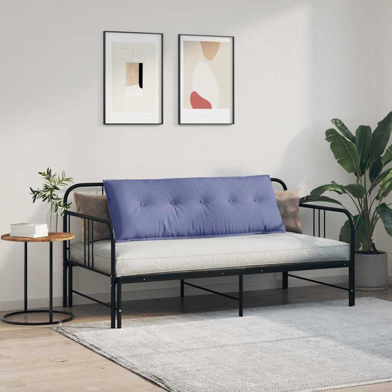 Perna pentru spate Albastru Jeans 140 x 19 x 50 cm țesătură