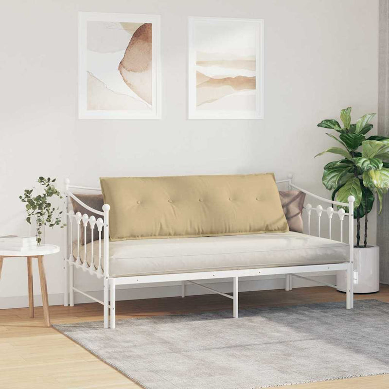 Perna pentru spate Gri Verde 140 x 50 cm Țesătură din corduroy