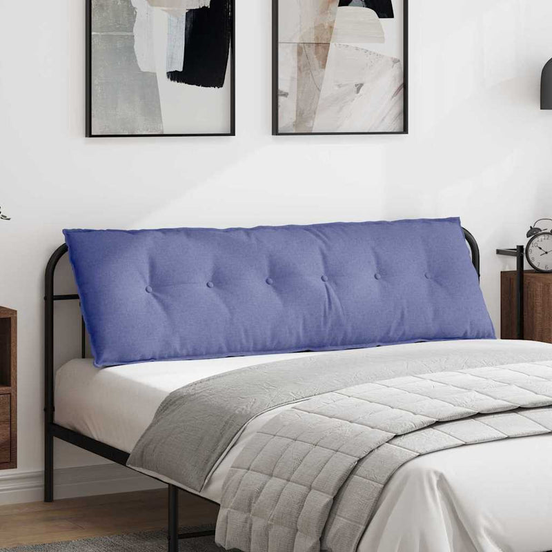 Perna pentru spate Albastru Jeans 160 x 19 x 50 cm țesătură