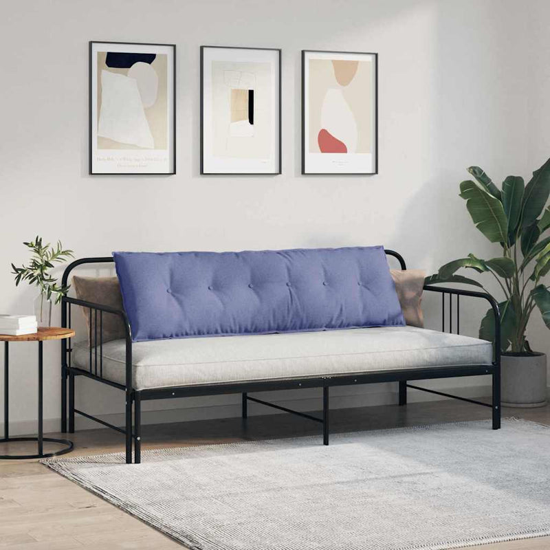 Perna pentru spate Albastru Jeans 160 x 19 x 50 cm țesătură