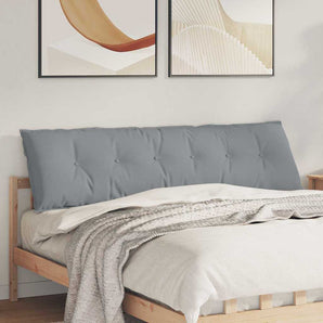 Perna pentru spate Gri deschis 180 x 19 x 50 cm țesătură
