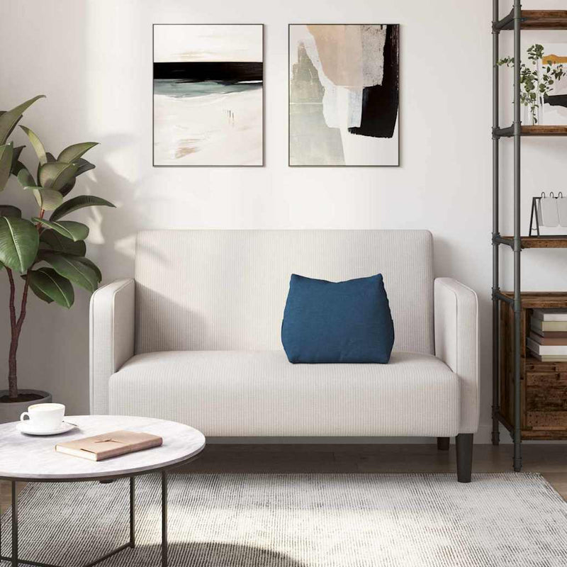 Perna pentru spate albastru 45 x 20 x 35 cm țesătură