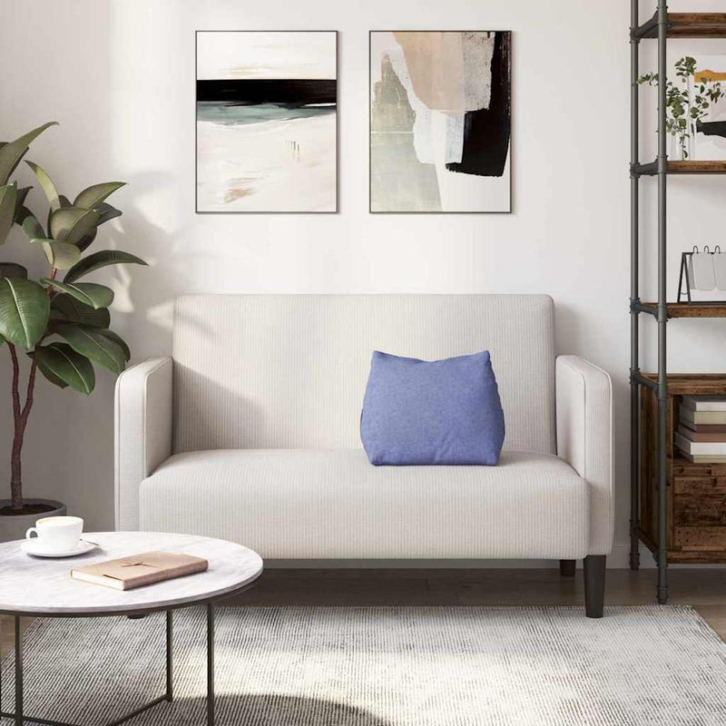 Perna pentru spate Albastru Jeans 45 x 20 x 35 cm țesătură