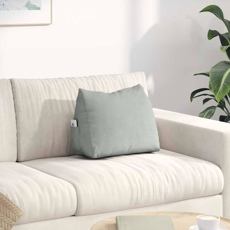 Perna pentru spate Gri deschis 45 x 20 x 35 cm