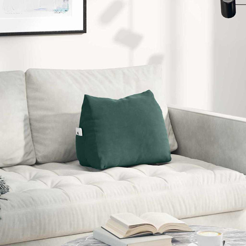 Perna pentru spate Verde închis 45 x 20 x 35 cm
