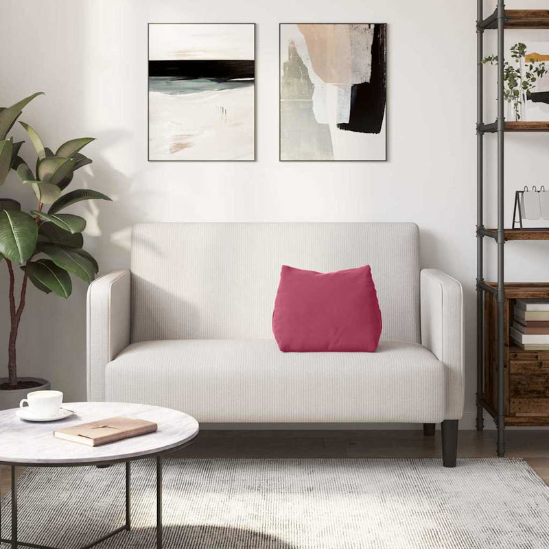 Perna pentru spate Roșu Vin 45 x 20 x 35 cm