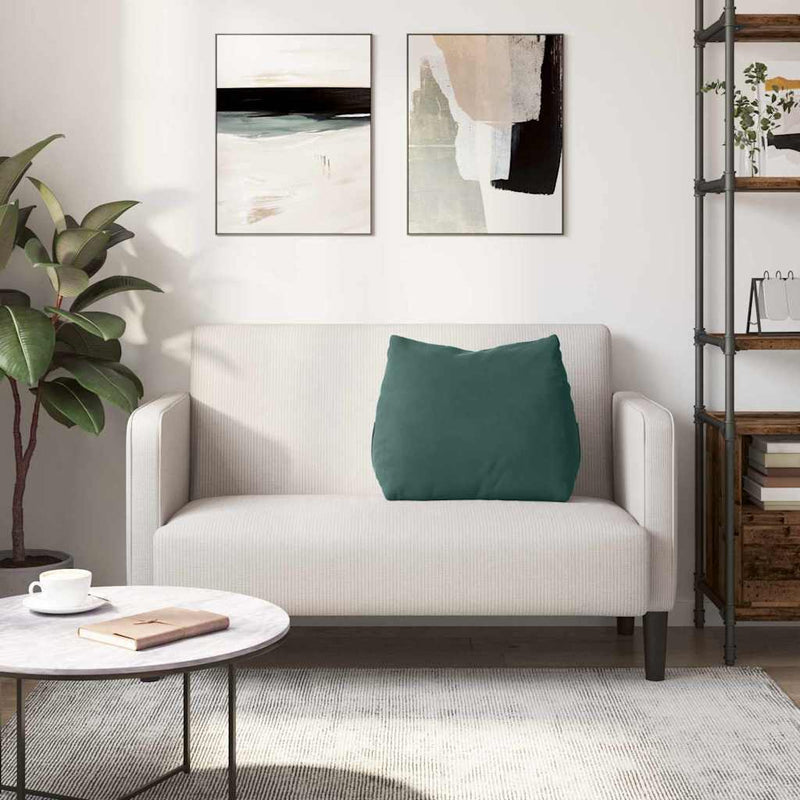 Perna pentru spate Verde închis 60 x 20 x 50 cm