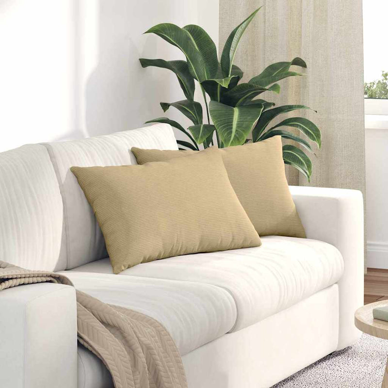 Perne pentru canapea 2 pcs Gri Verde 60 x 40 cm
