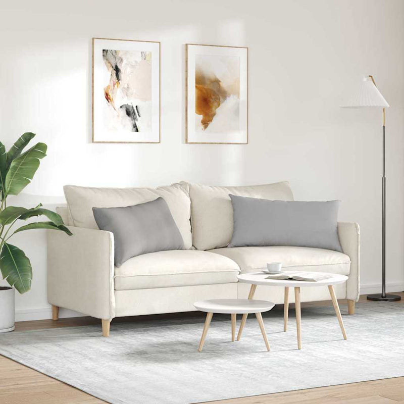 Perne pentru canapea 2 buc. țesătură Gri nori 80 x 40 cm