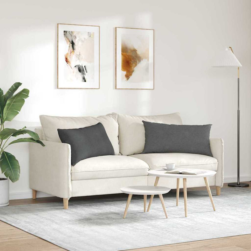 Perne pentru canapea 2 pcs Gri închis 80 x 40 cm