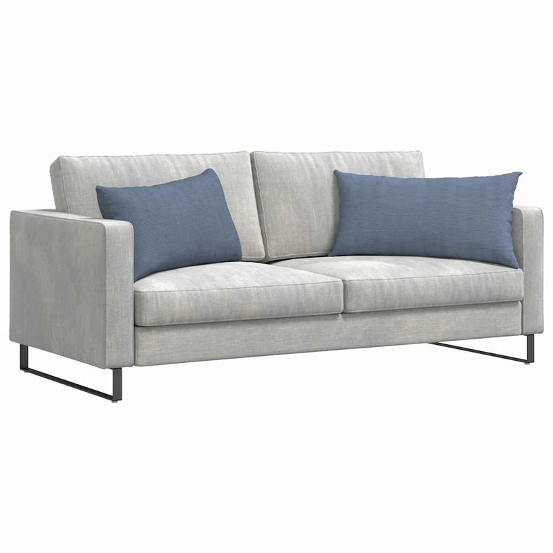 Perne pentru canapea 2 pcs albastru 80 x 40 cm