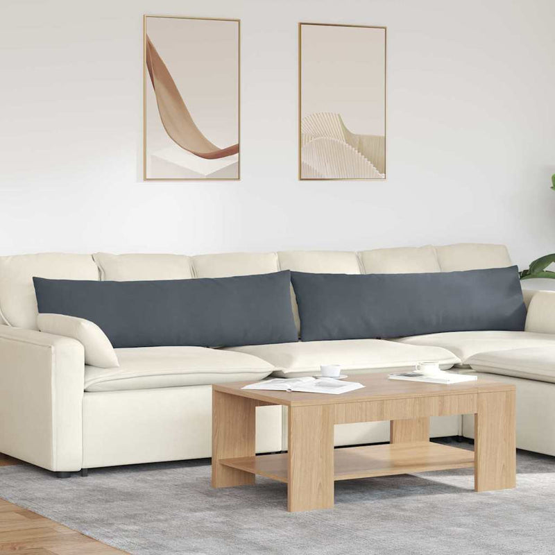 Perne pentru canapea 2 pcs Gri închis 145 x 40 cm