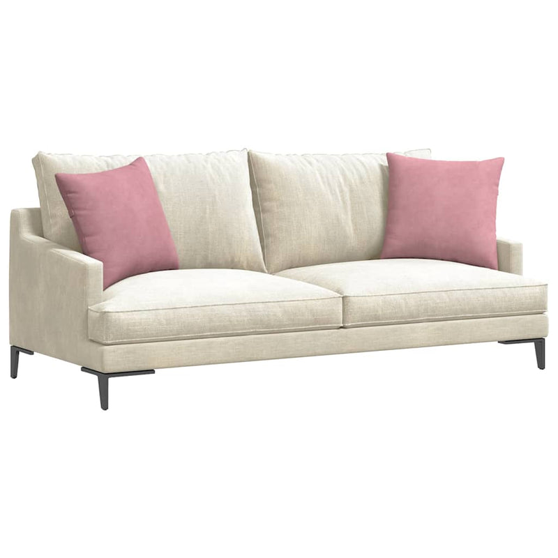 Perne pentru canapea 2 pcs Roz 45 x 45 cm Țesătură din corduroy