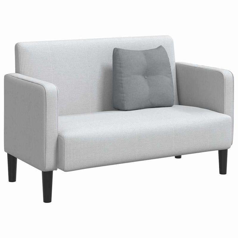 Perna pentru spate Gri deschis 45 x 24 x 50 cm țesătură